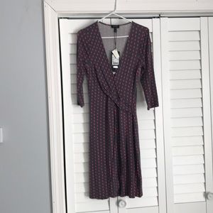 Escada gray and pink dress. New with tags!